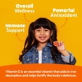 thumbnail image 3 of Las gomitas de vitamina C se sienten muy bien para los niños, 250 mg, suministro para 45 días, 3 of 7