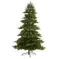 thumbnail image 3 of Nearly Natural 7.5ft. Yukon Mountain Fir Artificial Christmas Tree with 600 Clear Lights, Pine Cones and 1740 Bendable Branches, 3 of 10