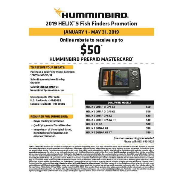 Humminbird Helix G2 Chirp 410230-1 -