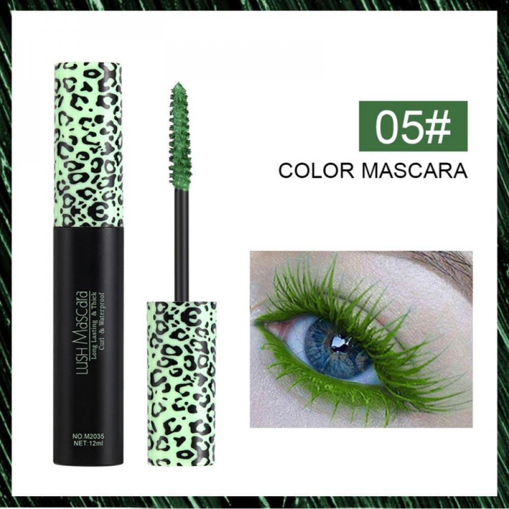 bølge Objector har Professional Makeup Color Mascara Waterproof Long-lasting Curling  Lengthening Eye Lashes Blue Purple Green Mascara 12ml hot - Walmart.com