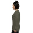 thumbnail image 3 of Gotta Start Somewhere Men’s Long Sleeve Shirt (Military Green, L), 3 of 4