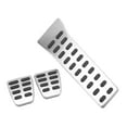 thumbnail image 3 of Gas Brake Pedal Pads, Easy Installation Car Pedal Pad Cover Replacement Improve Drive Control Long Lifespan  For Santa Fe Manual Transmission,Automatic Transmission, 3 of 8