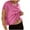 Hot Pink, variant on Workout Shirts Women Sevevn Womens Open Back Workout Backless Short Sleeve Athletic Shirt Running Crop Top Gym Yoga Tee