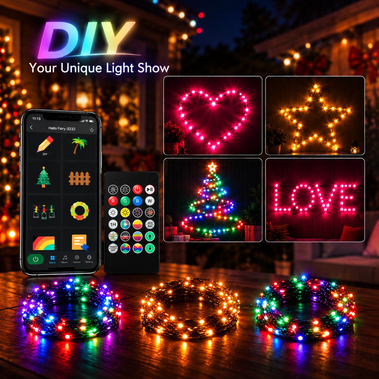Avatar Controls 50 Ft Smart RGB String Lights with 100 LEDs photo 3