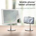 thumbnail image 1 of pitrice Mobile Phone Holder Home Office Phone Tablet Stand Adjustable Desk Non-slip Bracket, Silver, 1 of 7