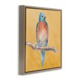 thumbnail image 3 of Stupell Industries Transitional Traditional Bluebird Perched Brown Floating Frame Canvas Art, 25 x 25, by Lanie Loreth, 3 of 8