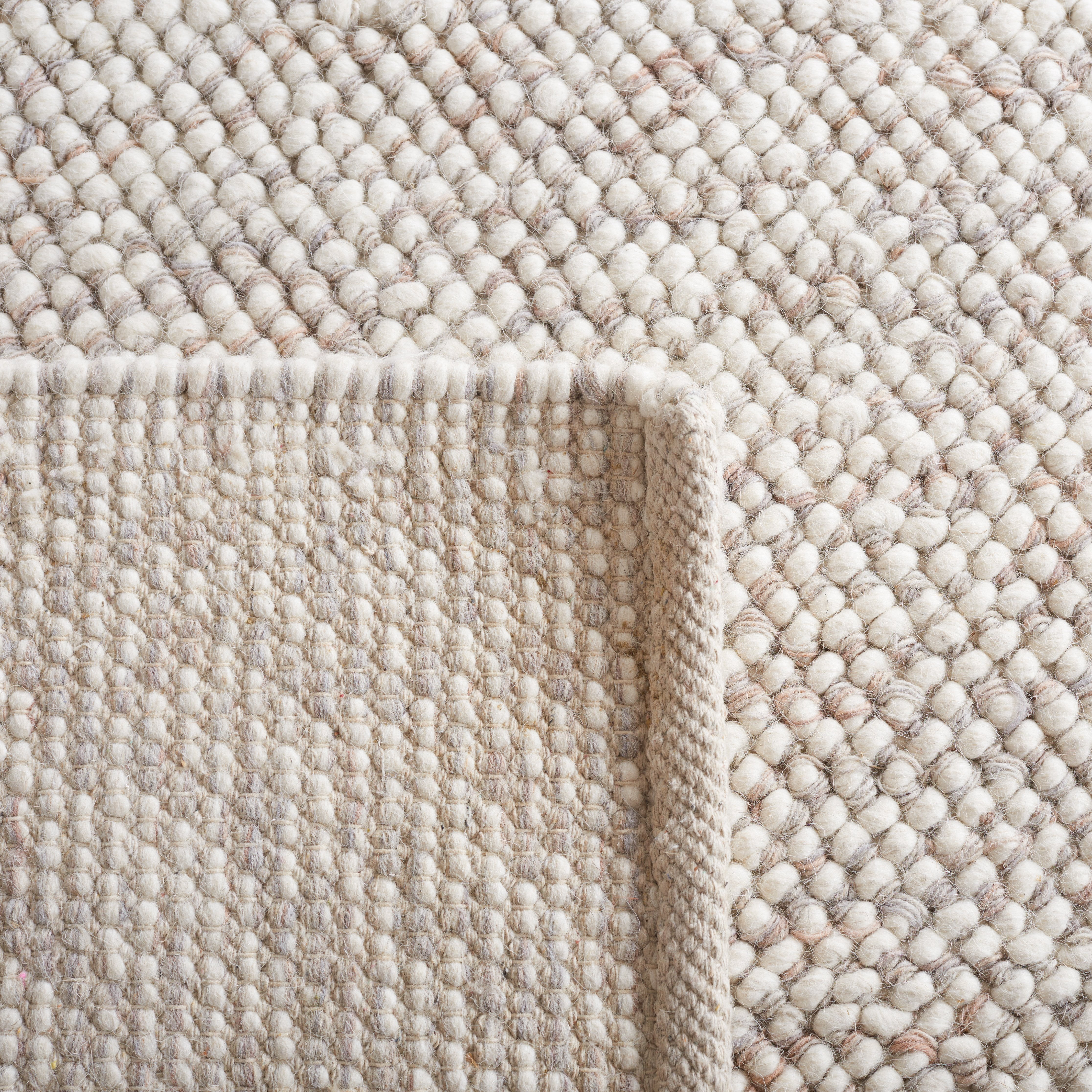 SAFAVIEH Natura Finn Distressed Area Rug, Beige/Ivory, 6' x 9'