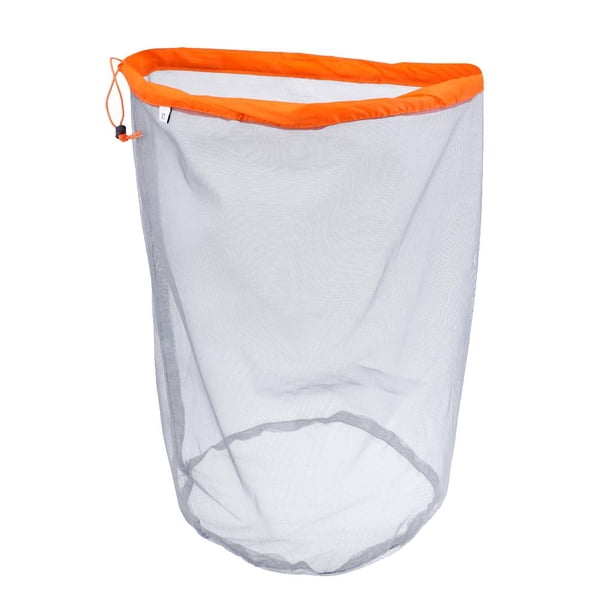 Bolsa Multis de Viaje para Acampar con Cordón de Malla, Equipaje, Ropa, Zapatos, Bolsa de Almacenamiento, 15.75 '' X 10.24 '' / 17.7 '' X 11 '' SG Macarena Bolsa de malla de malla