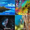 thumbnail image 7 of U.S. Art Supply 3 X 5 inch Professional Artist Quality Acid Free Canvas Panel Boards for Painting 12-Pack (1 Full Case of 12 Single Canvas Board Panels), 7 of 7