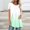 Mint Green, variant on XWSHYW Women Clothing Women's T-Shirt , Round Neck Shirts Loose Short Sleeve Tops Casual Breathable Tunic Tops, Sizes S-2XL