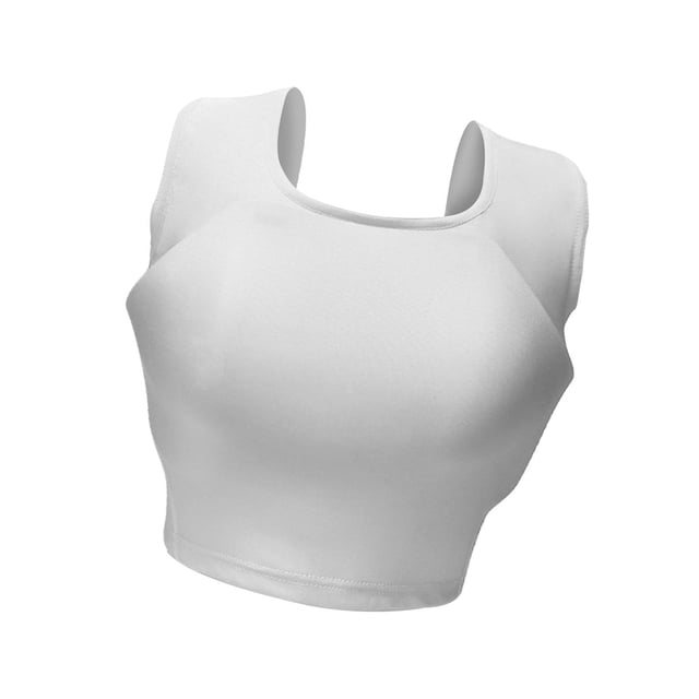 Almencla Womens Karate Chest Protector Boxing Breast Protection for Gym Sanda Fitness S