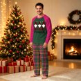 thumbnail image 2 of Lvotionpl 2026 Matching Family Christmas Pjs, Matching Christmas Pajamas Long Sleeve Top & Pants Set Matching Holiday Family Pajama Xmas Sets, 2 of 5