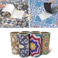 thumbnail image 4 of Mistaha 1PC Self Adhesive Retro Tile Stickers Waterproof PVC Removable Wall Stickers Decals DIY Wallpapers, 4 of 8