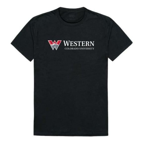 W Republic  Western Colorado University Mountaineers Institutional T-Shirt, Black - Medium