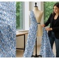 thumbnail image 5 of Soimoi Gray Cotton Poplin Fabric Whale Ocean Print Fabric by the Yard 42 Inch Wide, 5 of 7