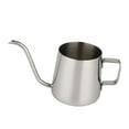 thumbnail image 1 of Hervidor de agua Macarena acero inoxidable 250 ml con bandeja de goteo larga Plata, 1 of 6