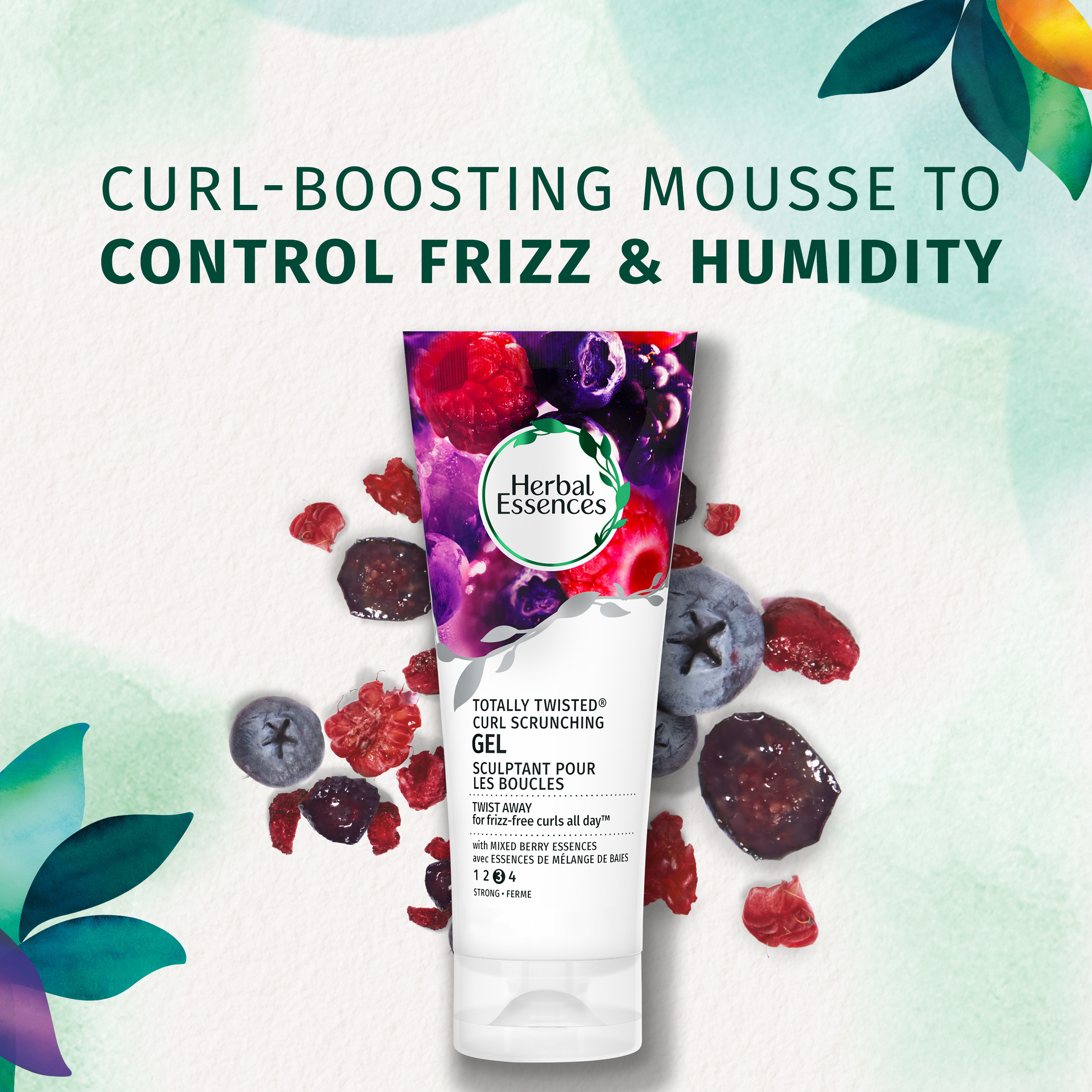 Herbal Essences Totally Twisted Curl Scrunching Gel With Berry