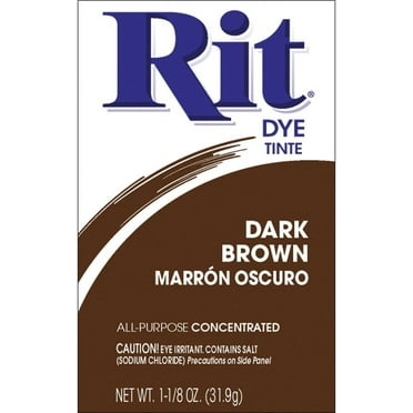 Rit Dye Powder Dark Brown 3-25 6-Pack
