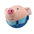 thumbnail image 3 of Juguete Peluche para en Activo A Las Mordeduras Que Juegan Interiores (cerdo) Azul, 3 of 5