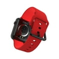 thumbnail image 4 of iTech Fusion 3 Unisex Adult Rectangular Smart Watch, Solid Red, Silicone Strap, 4 of 9