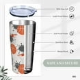 thumbnail image 4 of Basketball Game Tumbler, Sports 20oz Stainless Steel Insulated Travel Tumbler,Travel Coffee Mug with Lid and Straw Cups Gifts for Women Men, 4 of 6