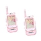 thumbnail image 4 of 2 walkie-talkies con video para niños, intercomunicador para padres e hijos de 3 a 12 años Rosa, 4 of 8
