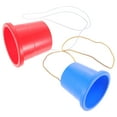 thumbnail image 1 of HORIALENCE 2 Paires d'Étalons de Marche pour Enfants Rouges en Plastique pour Coordination Main-il Équilibre Capacité pour Jeu Extérieur, 1 of 7