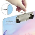 thumbnail image 4 of ALAZA Plastic Clipboard A4 Letter Size Decorative Clipboards for Students Women Men 9" x 12.5" Wildflower, 4 of 6