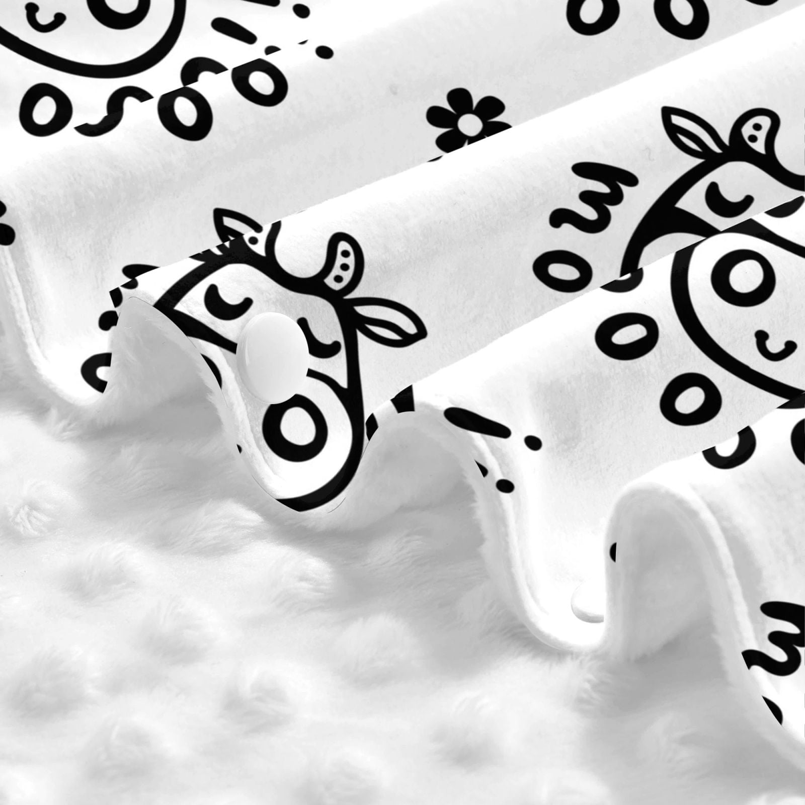 Car Seat Cover Baby - Minimalist Lines Cute Cow Head Breathable Infant Car Seat Cover for Baby Carseat, Lightweight Comfort Baby Essentials Must Haves Newborn Stuff for Girl Boy