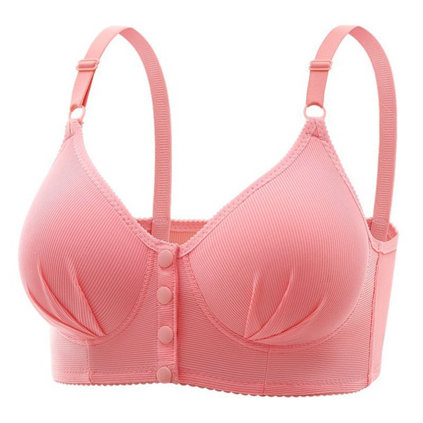 Sujetador informal ajustable y transpirable para mujer - Sin aros, costuras de encaje, copa BC, tallas S-XXXL