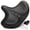 Black, variant on Bicycle Saddle S2 Brown Oversized Extra Soft Padded Comfort for Ebike MTB City Beach Cruiser