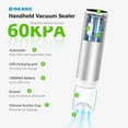 thumbnail image 6 of INKBIRD KZ-100 Handheld Vacuum Sealers, Silver with Removable Water Collector and Jar Sealer Kit, 6 of 11