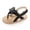 Black, variant on JINMGG Clearance Infant Baby Girls Sandals Shoes Butterfly Causal Summer Newborn Flat Soft Shoes