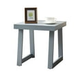thumbnail image 5 of Kings Brand Furniture Charlie Square Side End Table, Couch Bedside Nightstand Sofa Table for Living Room/Bedroom/Office, Grey, 5 of 6