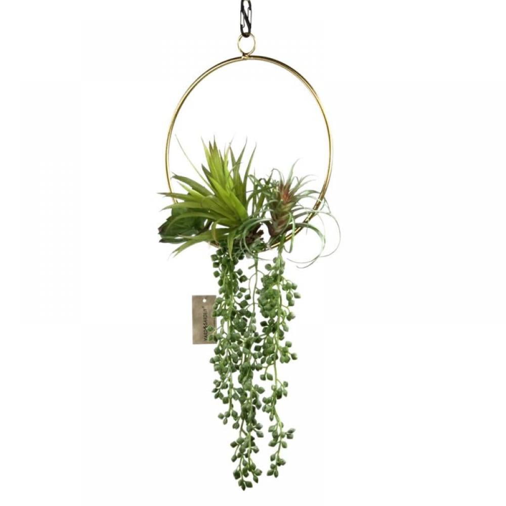 Floral Hoop Plant Wreath Metal Floral Wreath Garland Succulent Wedding