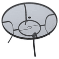 thumbnail image 4 of Mainstays Charleston 5-Piece Steel Outdoor Swivel Dining Set, Black, 4 of 11