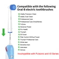 thumbnail image 2 of 16 Pack Sensitive Clean Replacement Brush Heads for Oral B Electric Toothbrushes, Gum Care Toothbrush Head, Soft Bristles, White, 2 of 7