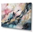 thumbnail image 2 of Designart "Exploring The Depths Of Blue Geode I" Abstract Marble Wall Art For Kitchen, 2 of 5