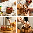 thumbnail image 4 of 1 Set Wooden Remen Bowl Practical Rice Bowl Noodle Bowl Children Bowl Set, 4 of 8