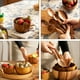 thumbnail image 5 of 1 juego de cuenco de madera Remen, cuenco de arroz, cuenco de fideos, juego de cuencos práctico para niños, 5 of 6