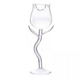 thumbnail image 1 of 2 Copas De Vino De Rosas, Artículos De Bar Transparentes Para La Cena De Regalos De Inauguración De La Casa Del Festival Sunnimix Botella de vino, 1 of 8