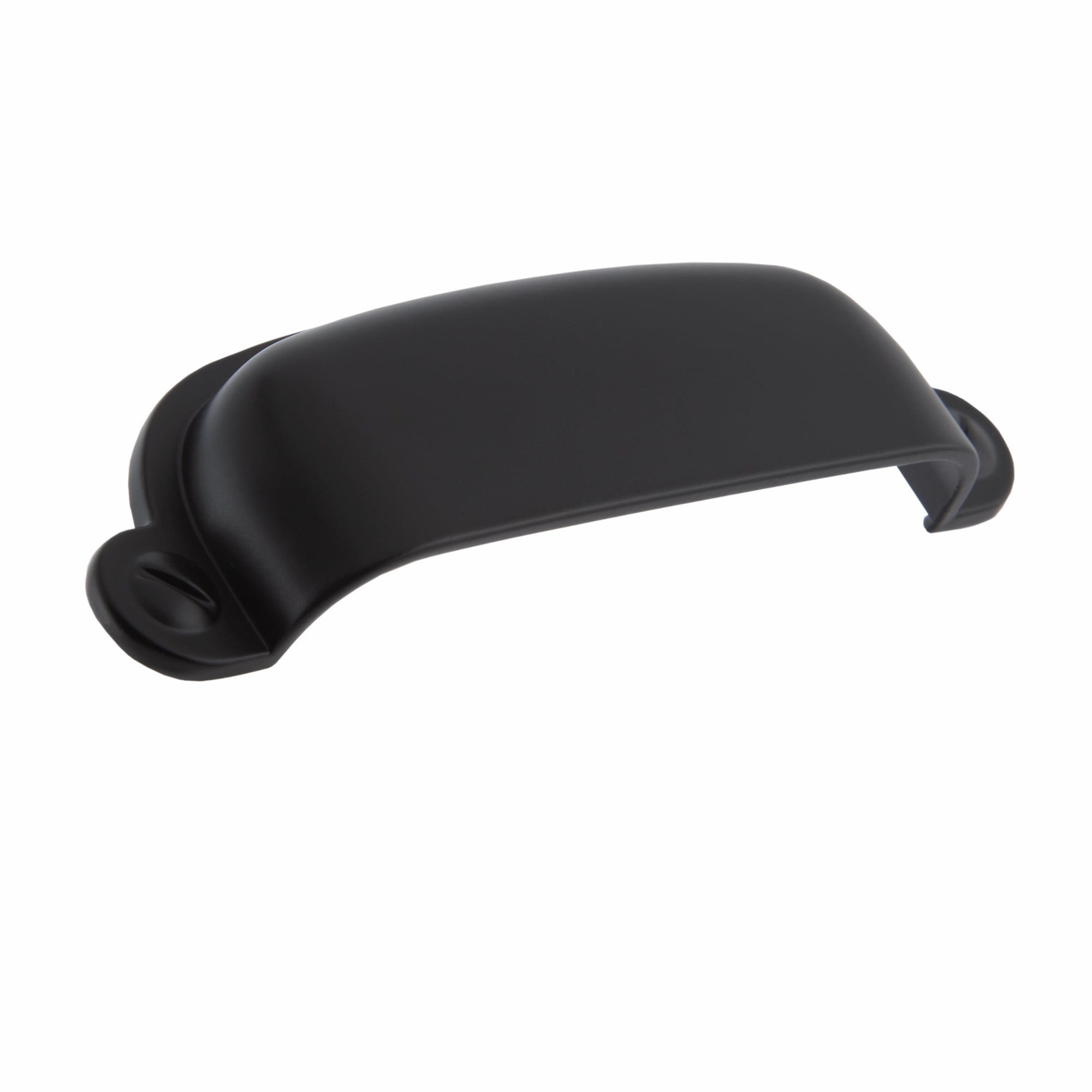Sumner Street Home Hardware Garner 2-3/4" Matte Black Cup Pull