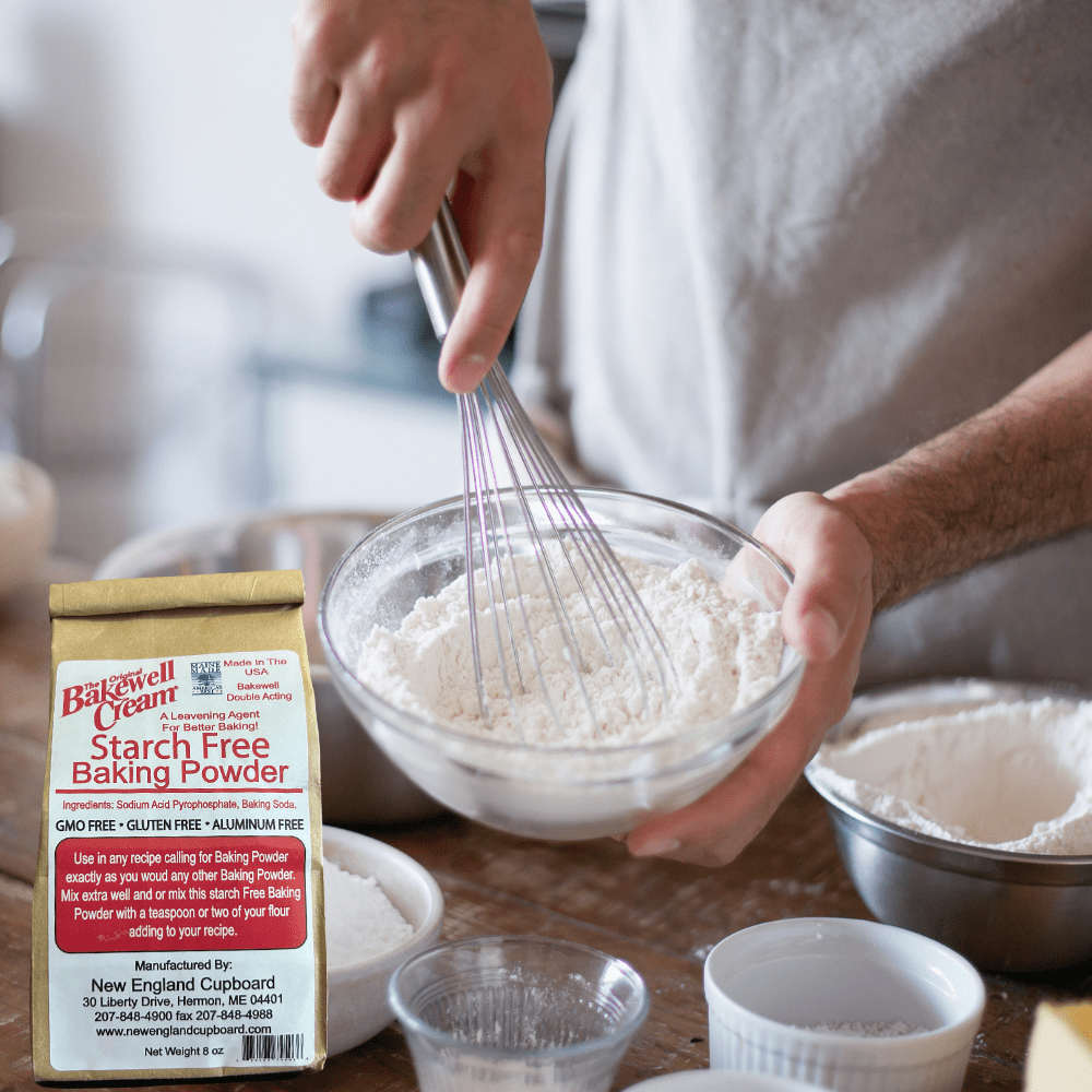 Bakewell Cream Starch Free Baking Powder 8 oz