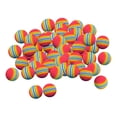 thumbnail image 1 of koolsoo Golf Training Sponge Color Lightweight Rainbow Practice Balls Golf Practice Ball Red 42mm, 1 of 4