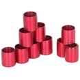 thumbnail image 2 of 10pcs Archery Arrow Shaft Rings Aluminum Alloy Bow Arrow Support Explosion Proof Ring 7.6mm Red for Hunting Bow Arrow, 2 of 9