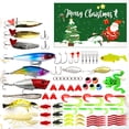thumbnail image 1 of Juego Señuelos Pesca Calendario Adviento 78 Piezas Blandos Cucharas Minnow, 1 of 9