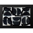 thumbnail image 2 of Cartissi 24x17 Black Modern Framed Museum Art Print Titled - Dancing Block, 2 of 5
