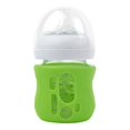thumbnail image 3 of Olababy 4 Ounces Silicone Sleeve For Avent Natural Glass Bottle - Green, 3 of 3