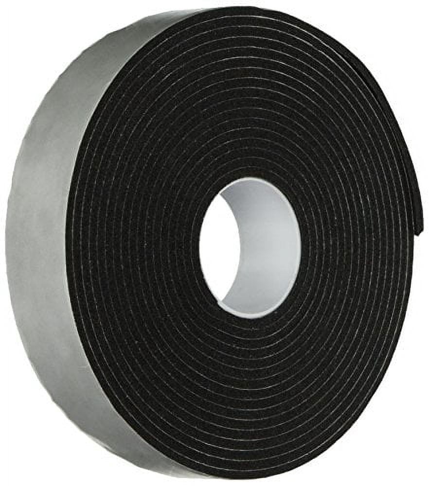 3m Foam Tape, Black, 5 yd L, 3/4 in W 3/4-5-4508