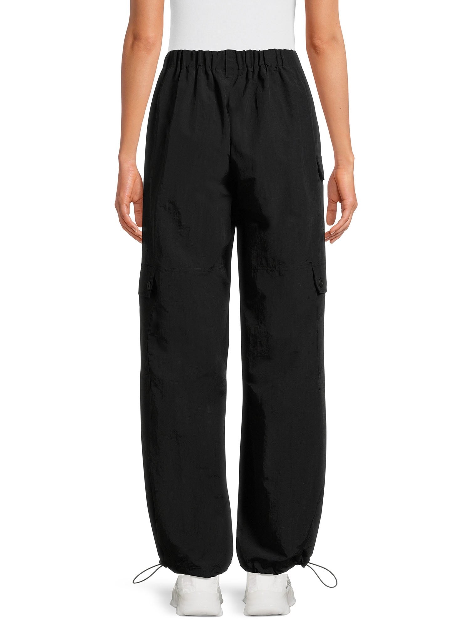 Madden NYC Juniors Parachute Cargo Pants, Sizes XS-XL